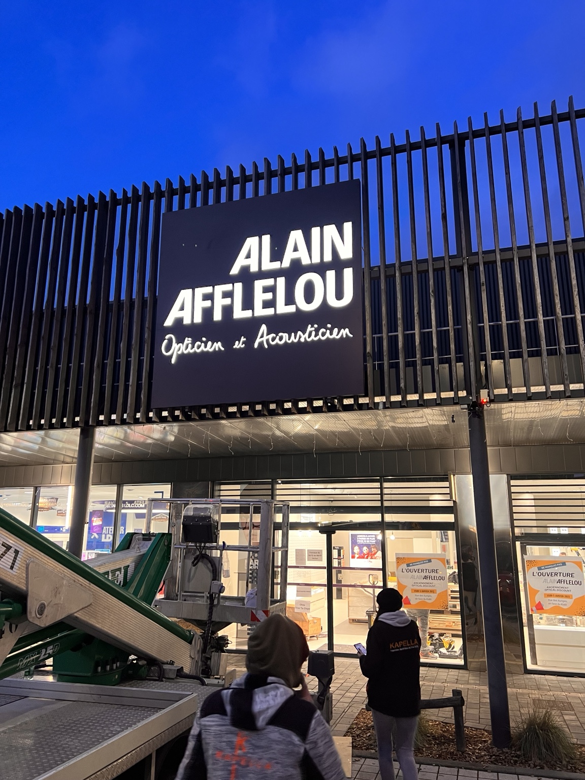 Alain Afflelou — Enseigne de façade