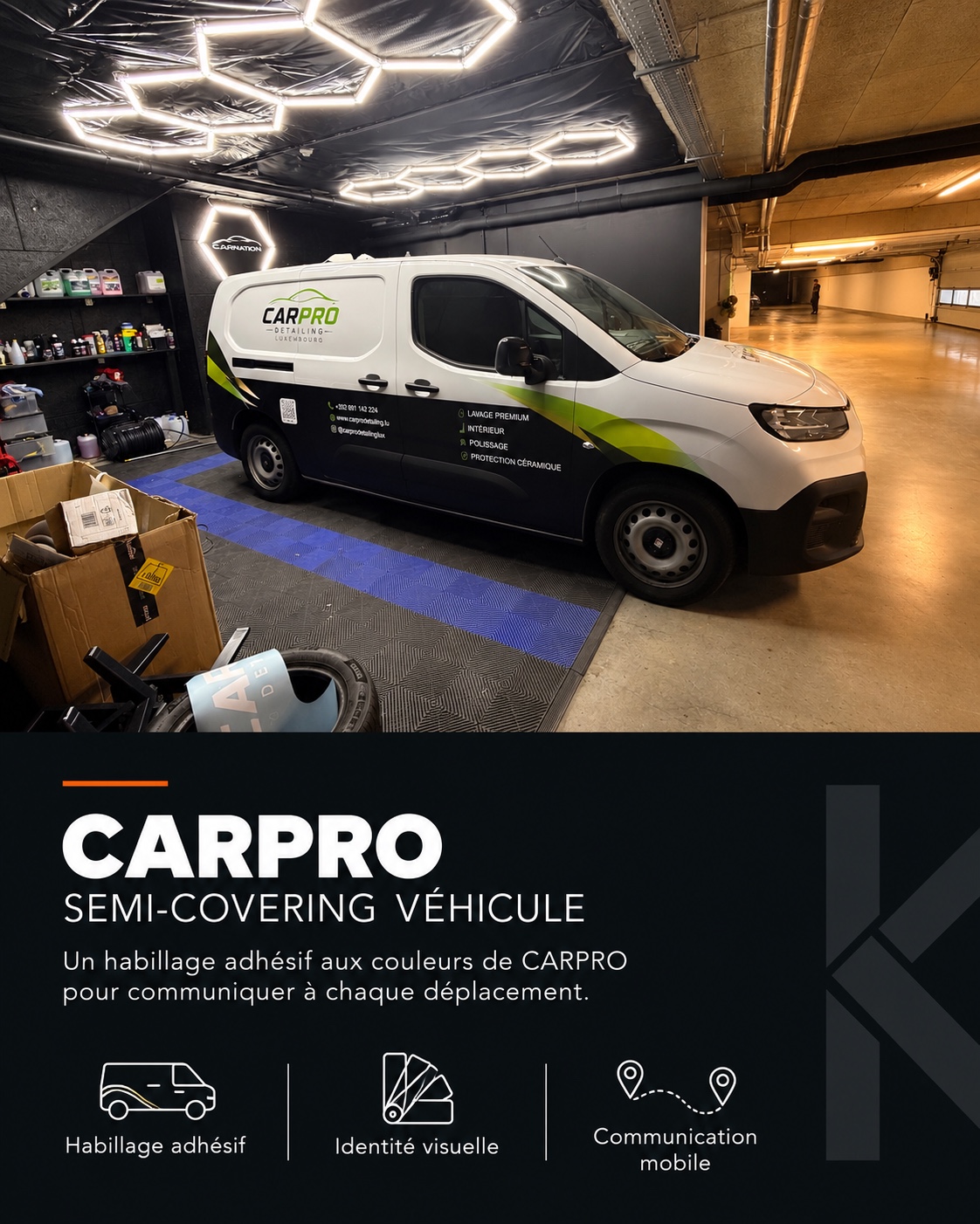 CARPRO — Semi-covering véhicule