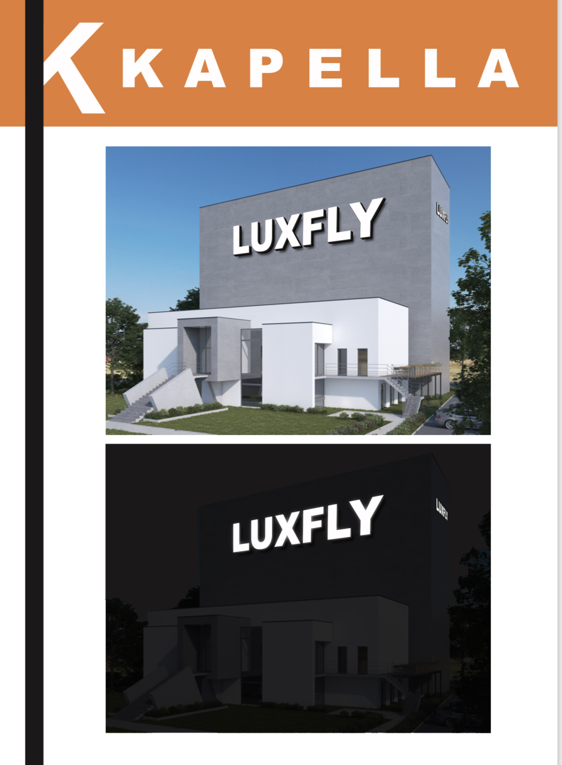 LUXFLY — Présentation jour et nuit