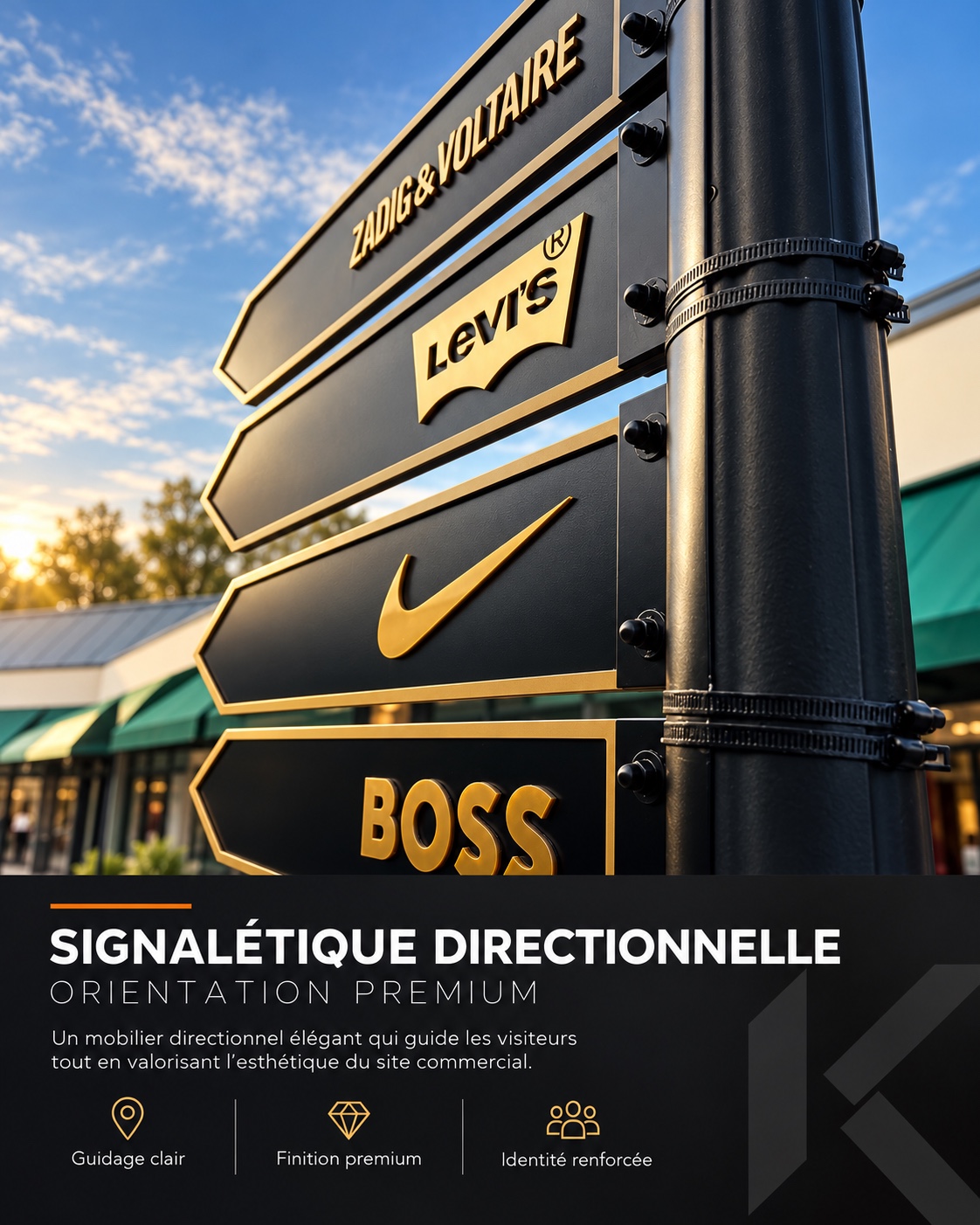 Signalétique directionnelle